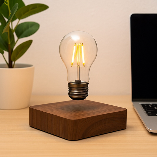 Éclat Flottant – Veilleuse LED en Lévitation