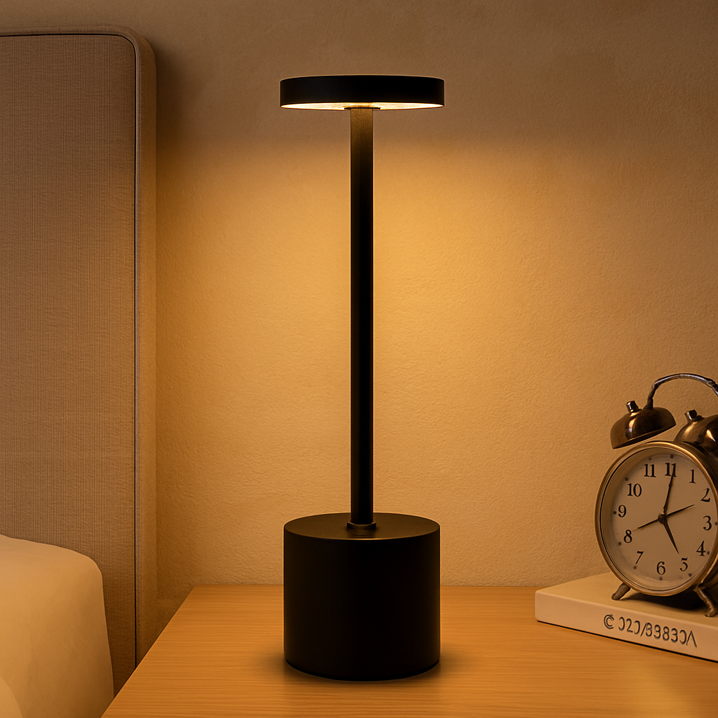 Lampe de Chevet Touch Luxe – Éclat & Sensibilité